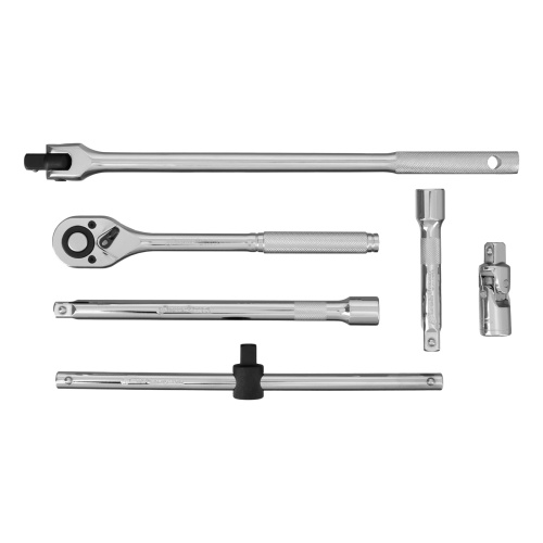 набор торцевых головок с трещоткой matrix 13582 1/2" 24 предмета фото 9