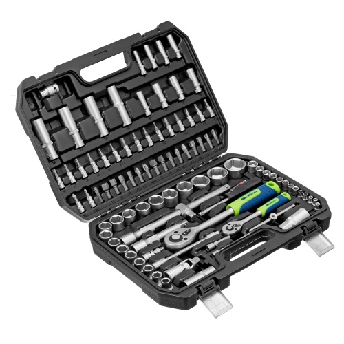 набор инструментов сибртех 13388 94 предмета 1/2", 1/4" в кейсе фото 8