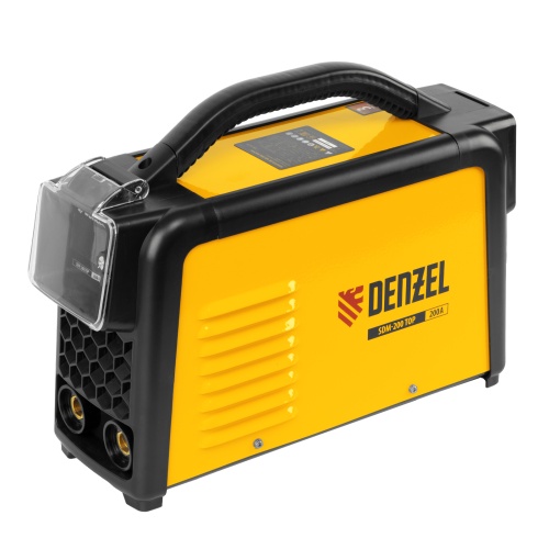 сварочный инверторный аппарат denzel sdm-200 top