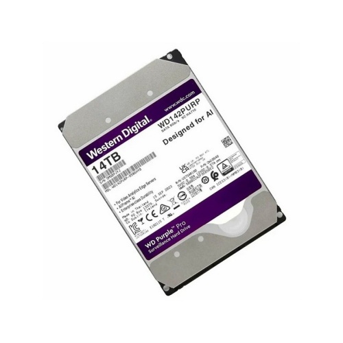 жесткий диск hdd western digital 14tb purple pro 3.5", sata-iii, 7200rpm, 512mb (wd142purp) фото 3