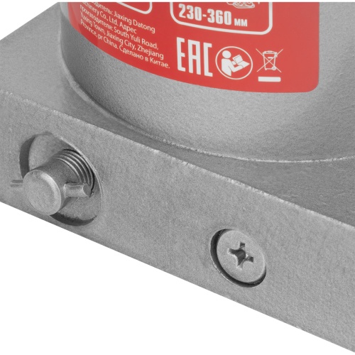 домкрат гидравлический бутылочный matrix 50733 25 т 230-360 мм фото 3