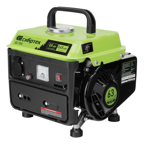 генератор бензиновый сибртех бс-950 800 вт фото 9