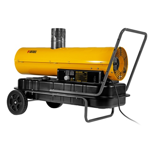 дизельная тепловая пушка denzel nhg-30i 30000вт 750 м3/ч непрямой нагрев, цифровой термостат фото 8