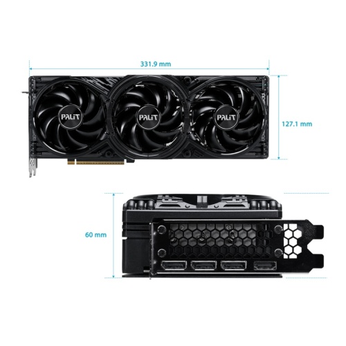 видеокарта palit geforce rtx 5070 ti gamingpro v1 16gb gddr7 фото 3