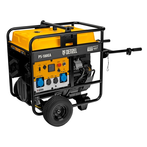 генератор бензиновый denzel ps-180ea 946974 18000 вт фото 4
