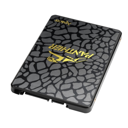 накопитель ssd apacer 240gb as340 panther 2.5", sata-iii, r/w 550/520mb/s, 3d nand, 140tbw (ap240gas340g-1) фото 3