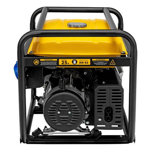 генератор бензиновый denzel ge 8900 94639 8500 вт фото 5