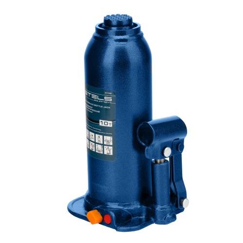 домкрат гидравлический бутылочный stels 10 т 222-447 фото 10