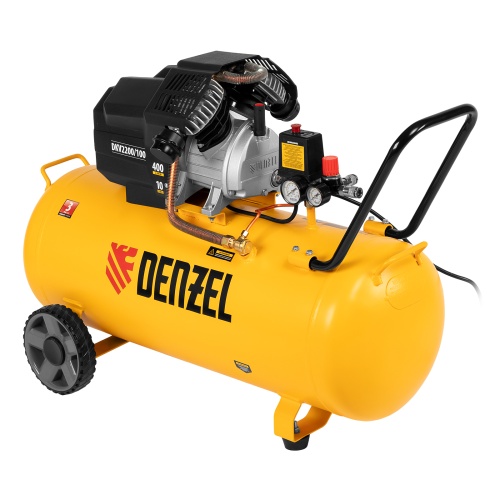 компрессор воздушный denzel dkv2200/100 х-pro фото 10