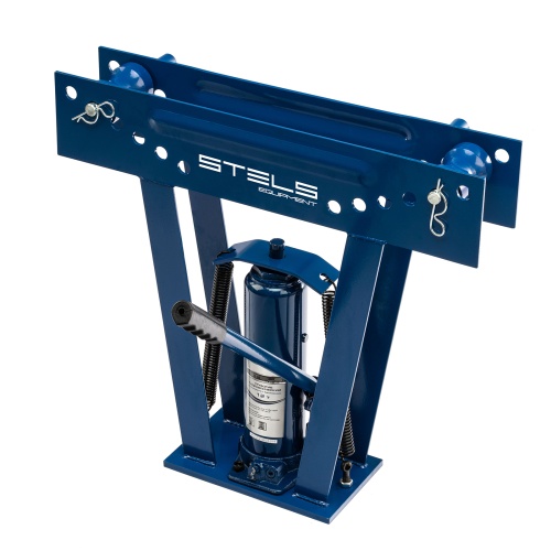 трубогиб гидравлический stels 1/2-2" 12т в комплекте с башмаками