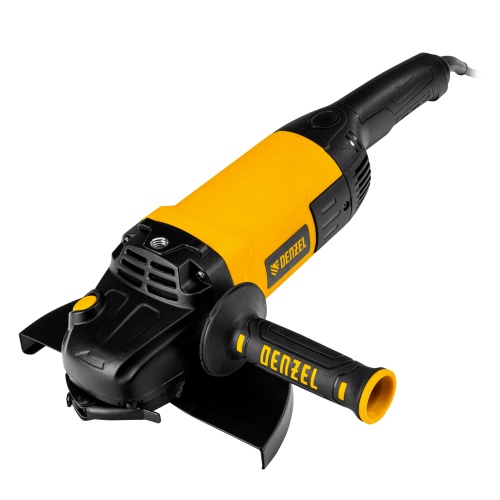 машина шлифовальная угловая denzel ag230-2400 2400 вт