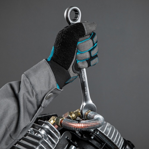 набор ключей комбинированных трещеточных matrix 8 шт фото 2