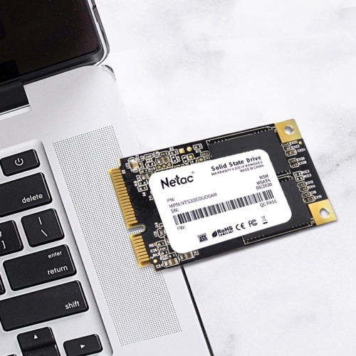 накопитель ssd netac 1tb n5m msata, r/w 560/520mb/s, 3d nand, 560tbw (nt01n5m-001t-m3x) фото 4
