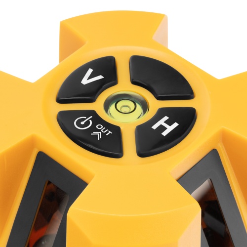 уровень лазерный denzel lx3 red 10 м фото 3