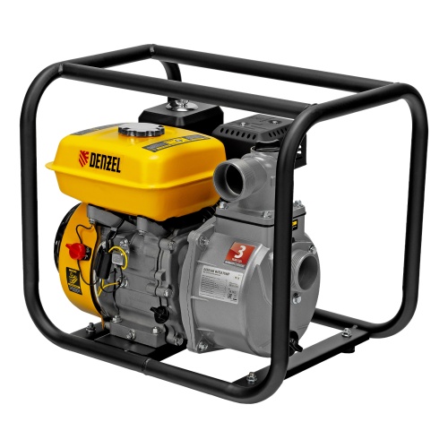 мотопомпа бензиновая для чистой воды denzel px-50 7 лс фото 10