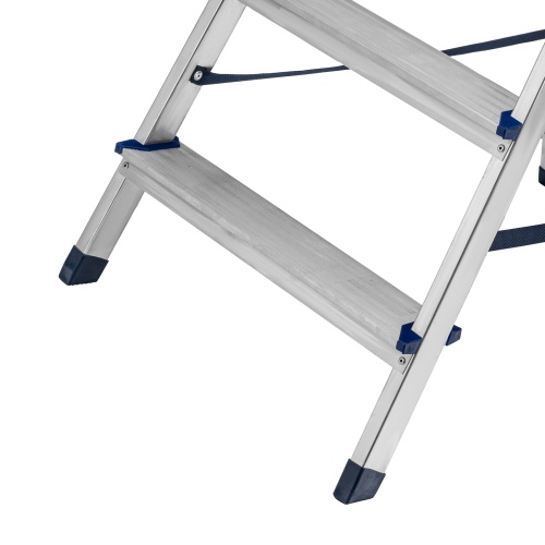 стремянка алюминиевая сибртех 5 ступеней двусторонняя 97925 фото 4
