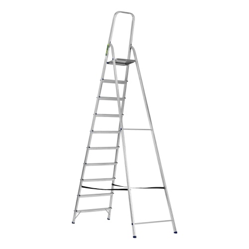 стремянка алюминиевая сибртех 10 ступеней 97721 фото 9