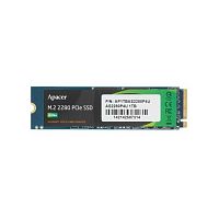накопитель ssd apacer 1tb as2280p4u m.2 2280 pci-e gen3.0 x4, nvme, r/w 3500/3000mb/s, 760tbw, rtl (ap1tbas2280p4u-1)