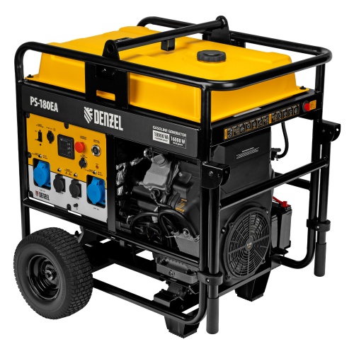 генератор бензиновый denzel ps-180ea 946974 18000 вт фото 10