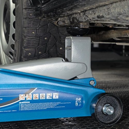 домкрат гидравлический подкатной stels 3 т 190-535 мм фото 2