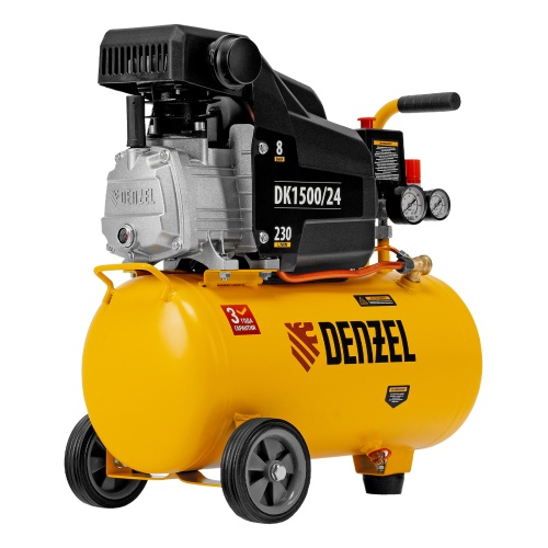компрессор воздушный denzel dk1500/24 х-pro фото 9