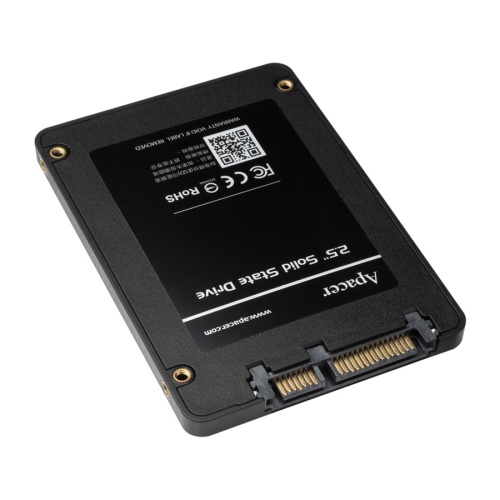 накопитель ssd apacer 240gb as340 panther 2.5", sata-iii, r/w 550/520mb/s, 3d nand, 140tbw (ap240gas340g-1) фото 4