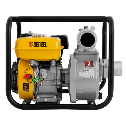 мотопомпа бензиновая для чистой воды denzel px-80 7 лс фото 9