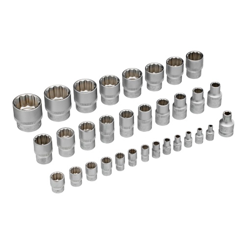 набор инструментов stels 94 предмета 1/2", 1/4", 12 гранные головки 14118 фото 4