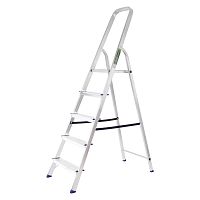 стремянка алюминиевая сибртех 5 ступеней 97715