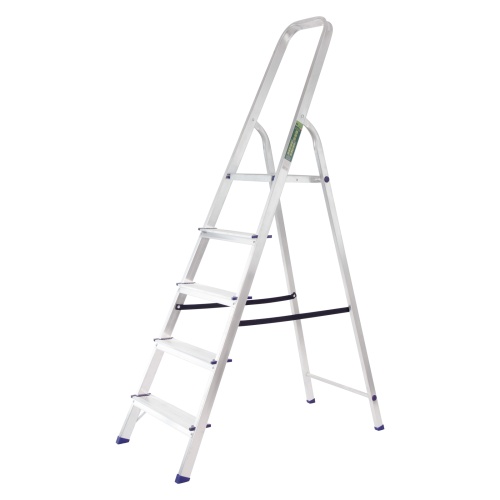 стремянка алюминиевая сибртех 5 ступеней 97715