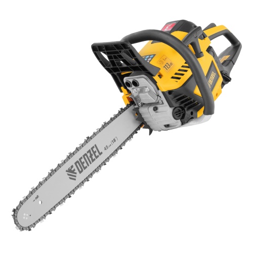 пила цепная бензиновая denzel 95237 ds-5218 мощностью 3 л.с фото 10