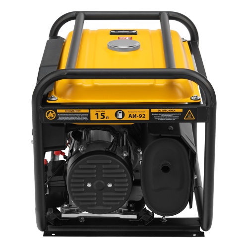 генератор бензиновый denzel ps-33e 94537 3300 вт фото 2