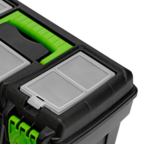 ящик для инструментов сибртех 18" с органайзерами фото 4