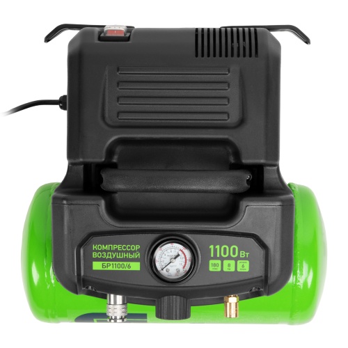 компрессор воздушный безмаслянный сибртех bl 1100/6 фото 2