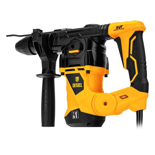 перфоратор электрический denzel 26612 rhv-1250-30 мощность 1250 вт фото 6
