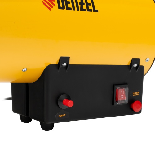 газовая тепловая пушка denzel ghg-15 15000вт 500 м3/ч пропан-бутан фото 9