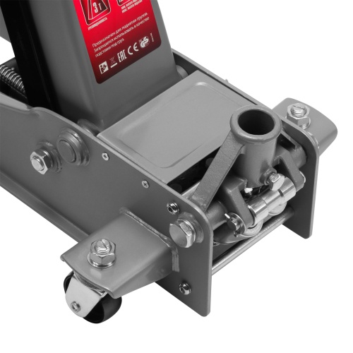 домкрат гидравлический подкатной matrix quick 3 т профессиональный фото 3