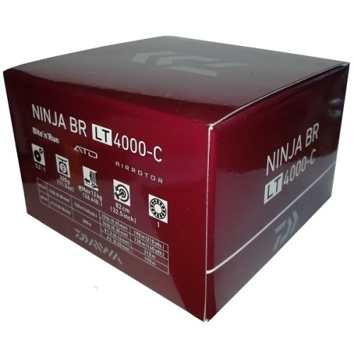 рыболовная катушка daiwa 20 ninja br lt4000-c безынерционная с байтраннером фото 3