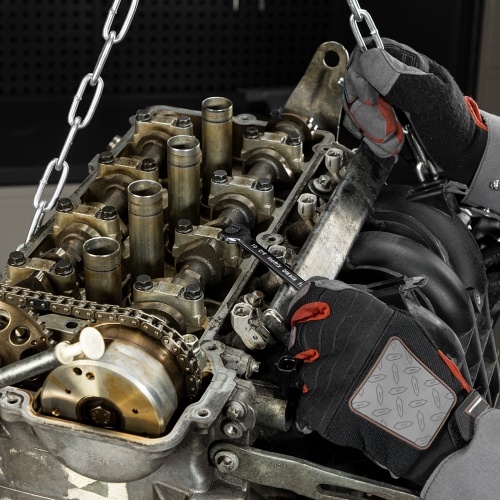 набор ключей комбинированных  matrix 6-32 мм 25 шт полированный хром фото 4