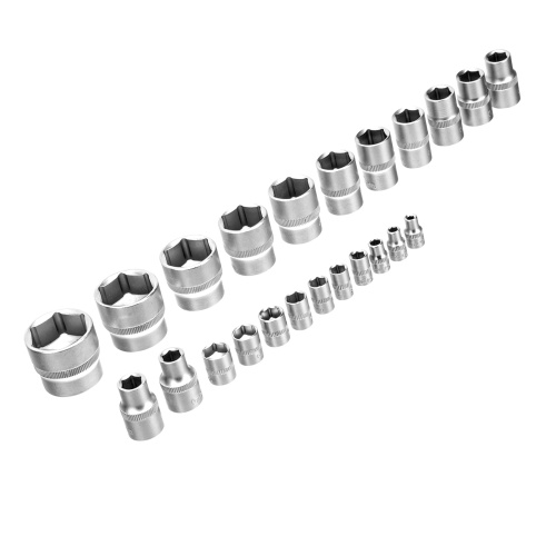 набор инструментов сибртех 76 предметов 1/2", 1/4" в кейсе 13394 фото 3