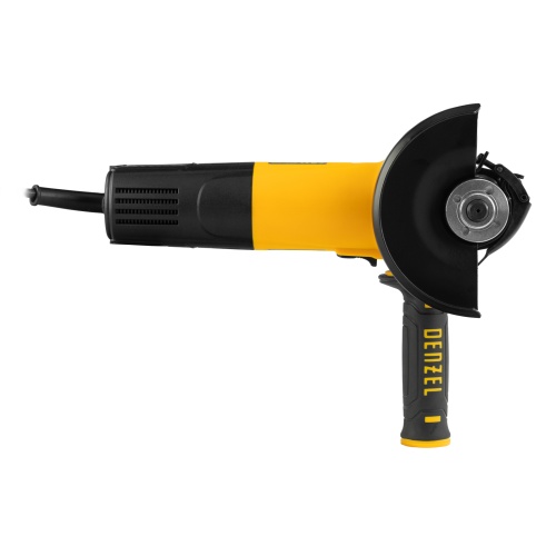 машина шлифовальная угловая denzel ag125-1100 1100 вт фото 8