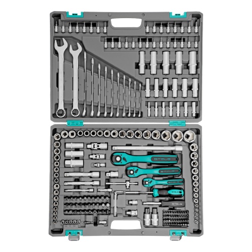 набор инструментов stels 216 предметов 1/4", 3/8", 1/2" 14115 фото 8