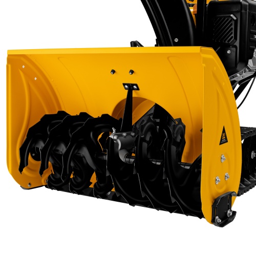 бензиновая снегоуборочная машина denzel sbl 711dt pro фото 2