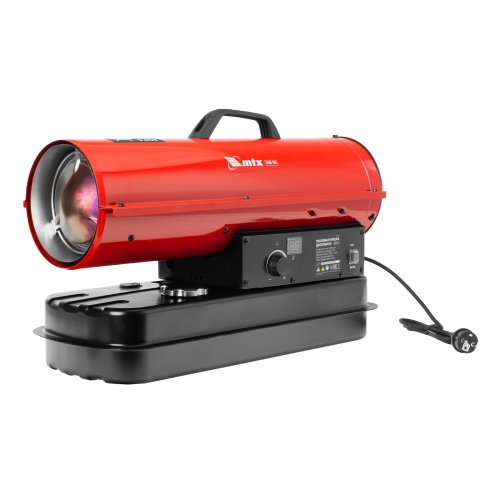 дизельная тепловая пушка mtx dhb-10i 10000вт 400 м3/ч прямой нагрев, термостат