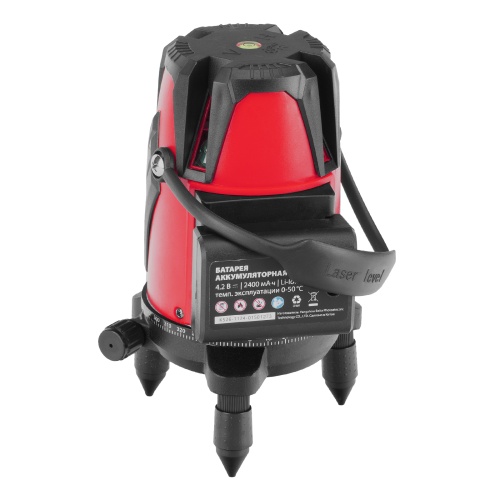 лазерный уровень mtx mfl green, 30 м зеленый луч, аккумулятор li 2400 mah с сумкой фото 3