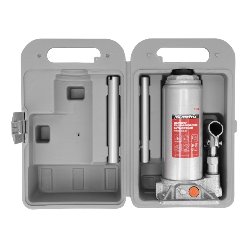 домкрат гидравлический бутылочный matrix 6 т 216-413 фото 6