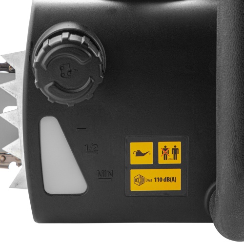 пила цепная электрическая denzel 95619 eds-2200 мощность 2200 вт фото 2