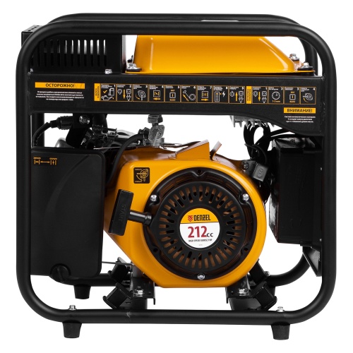 генератор инверторный denzel gt-3500if 94705 3500 вт фото 8