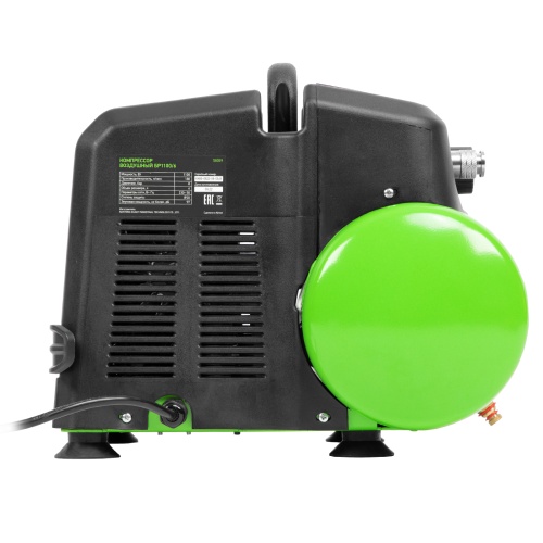 компрессор воздушный безмаслянный сибртех bl 1100/6 фото 5