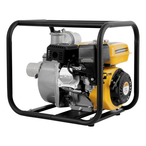 мотопомпа бензиновая для чистой воды denzel px-80 7 лс фото 10